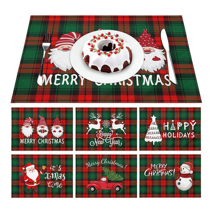 Christmas Plaid Placemat