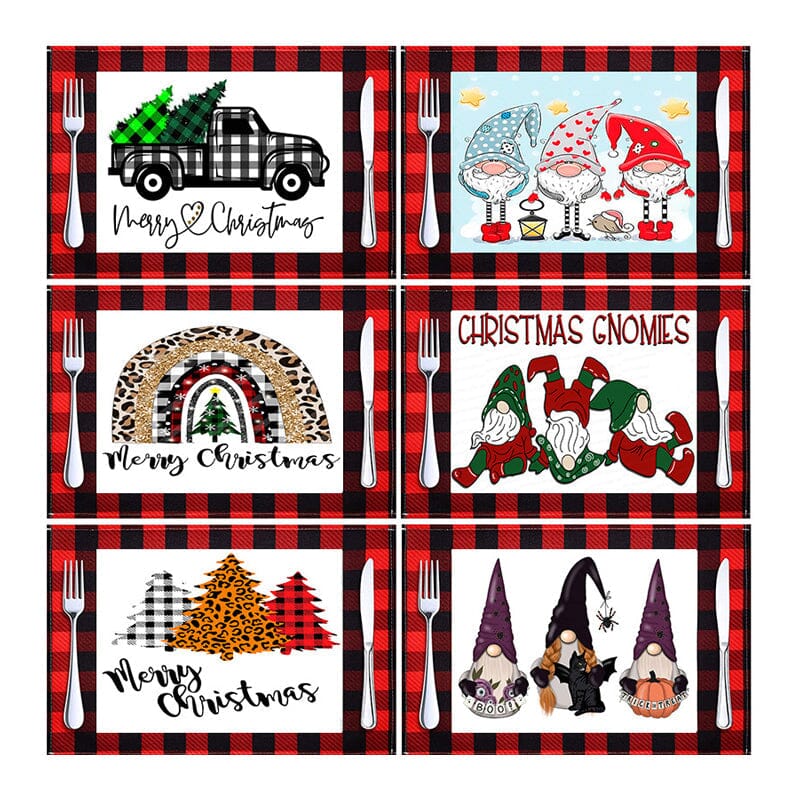 Christmas Plaid Placemat