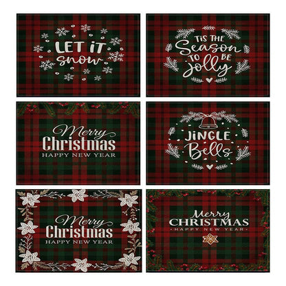 Christmas Plaid Placemat