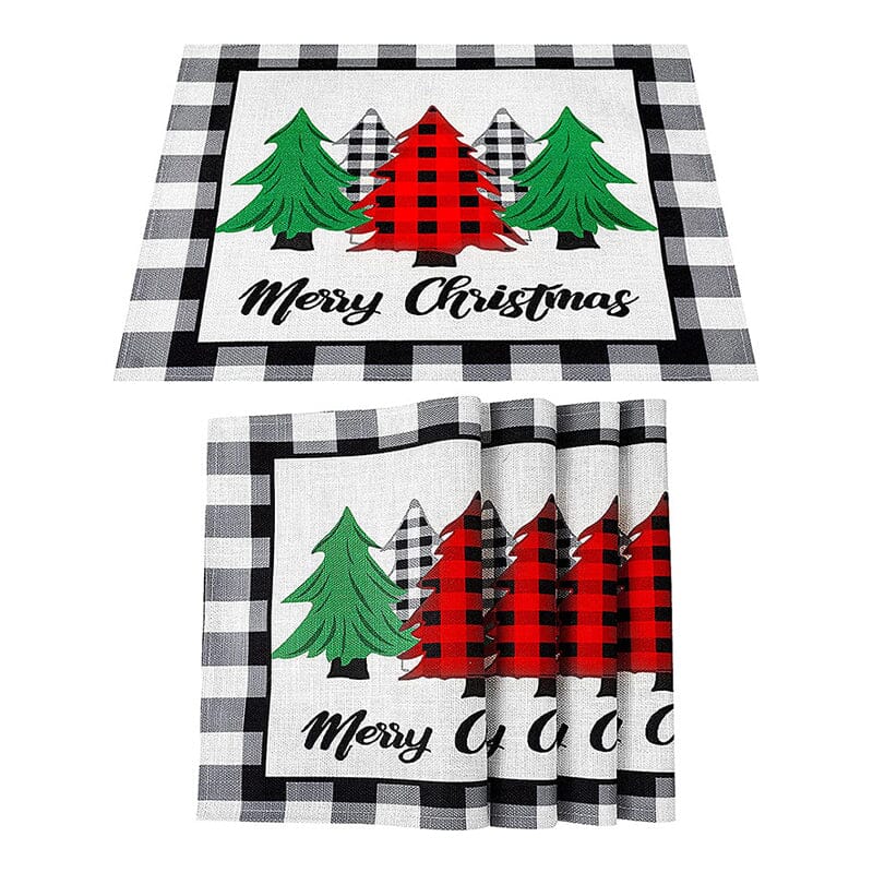 Christmas Plaid Placemat