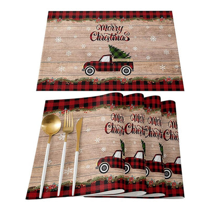 Christmas Plaid Placemat