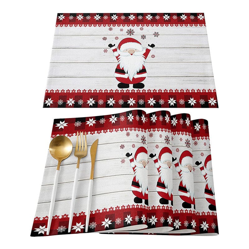 Christmas Plaid Placemat