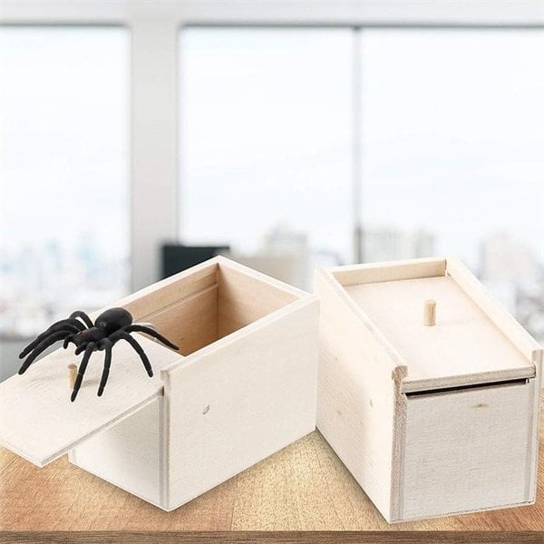 Cepeio Super Funny Crazy Prank Gift Box Spider