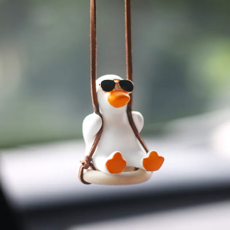 Carmoody Duck Anime Pendant Car Fragrance