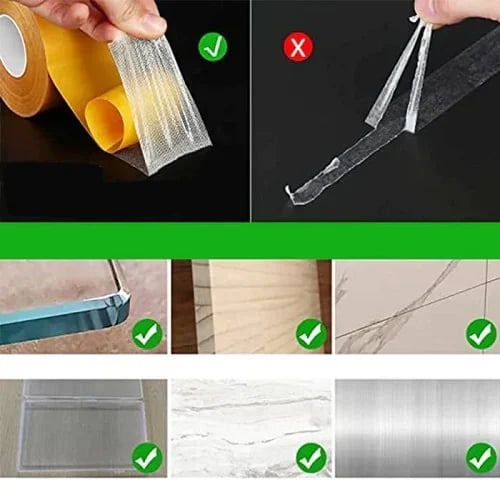 Super Sticky Resistente Clear Tape - Elitiquea