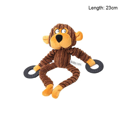 Briteza Immortal Squeaker Plush Toy for Aggressive Chewers